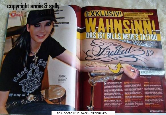 tatuaj pe mana! - Again ..Bill ..und tatoo:X - Bill